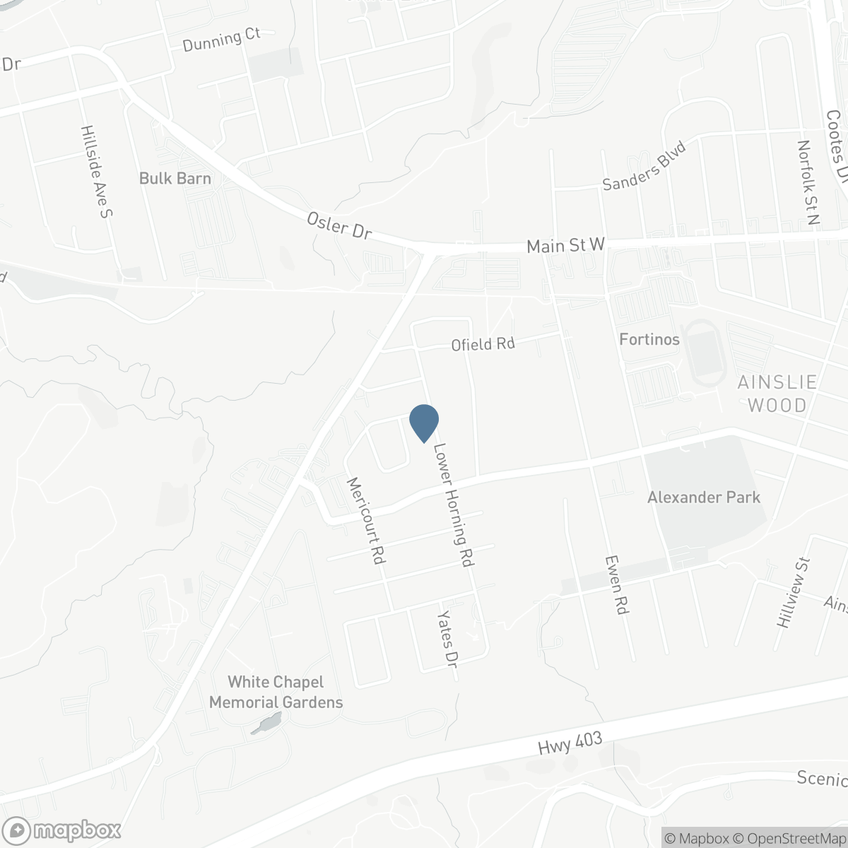 56 LOWER HORNING Road, Hamilton, Ontario L8S 3G3